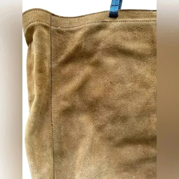 Mark & Graham Italian suede tote/crossbody - Picture 7 of 16